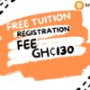 Free Tuition – Registration Fee