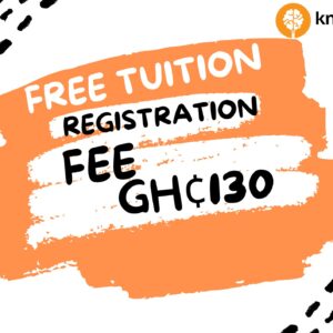 Free Tuition – Registration Fee