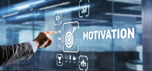 Motivation personality development concept. Achieving any goals.