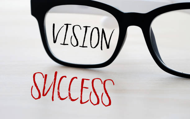 Vision and success, business concept, abstract