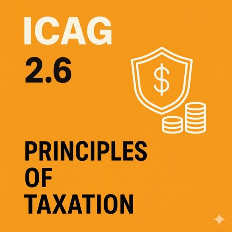 2.6 Principles of Taxation
